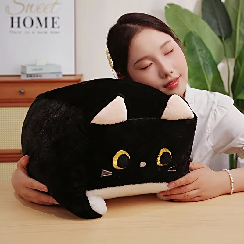 William the Chubby Square Cat Plushie