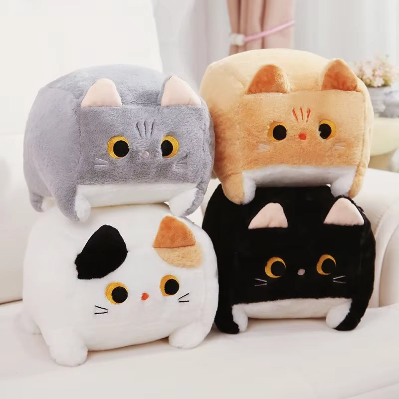 William the Chubby Square Cat Plushie