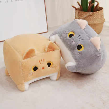 William the Chubby Square Cat Plushie