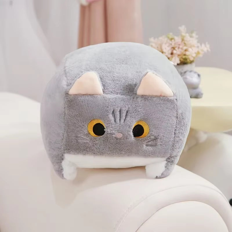 William the Chubby Square Cat Plushie